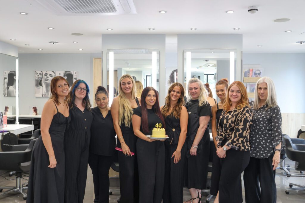 40 years of Headmasters Weybridge Salon Team 